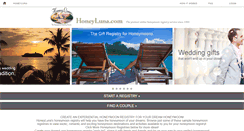 Desktop Screenshot of honeyluna.com